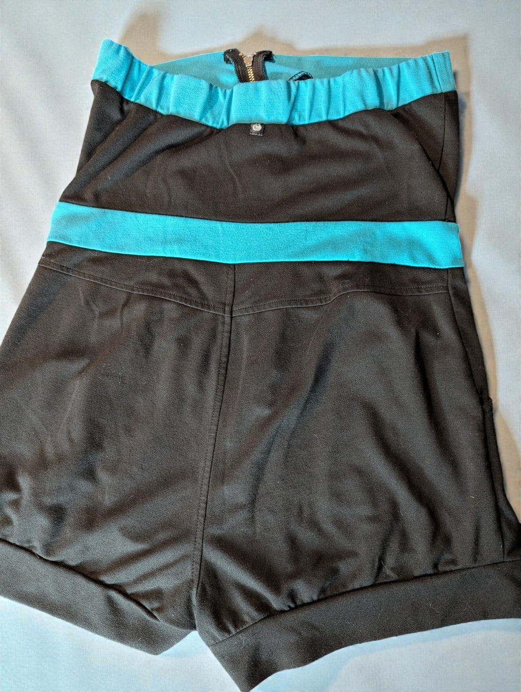 Y2K Apple Bottoms Strapless Shorts Jumpsuit One Piece, Size XL