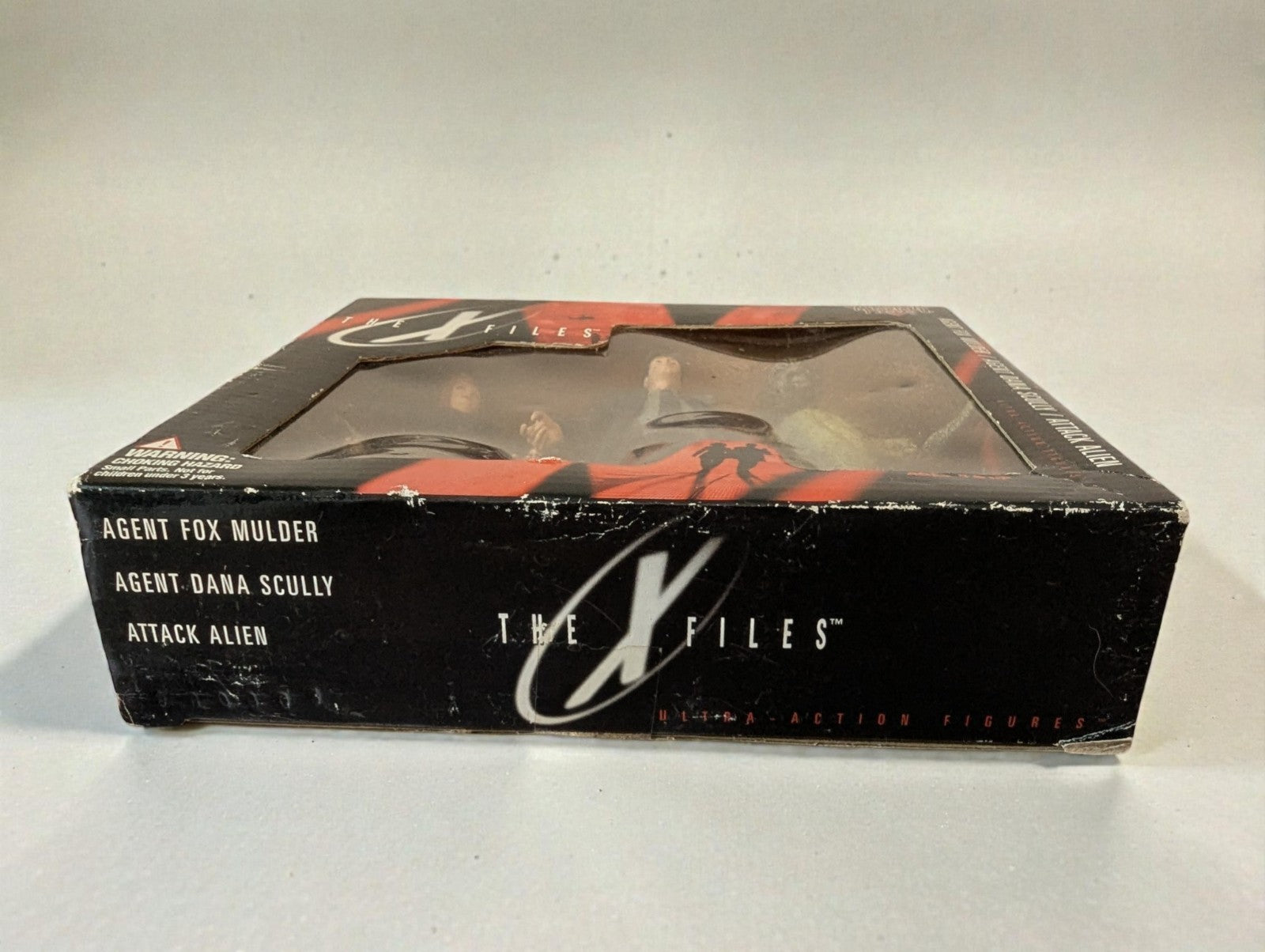 1998 McFarlane Toys The X-Files "Fight the Future" 3 Pack Action Figure Set- New