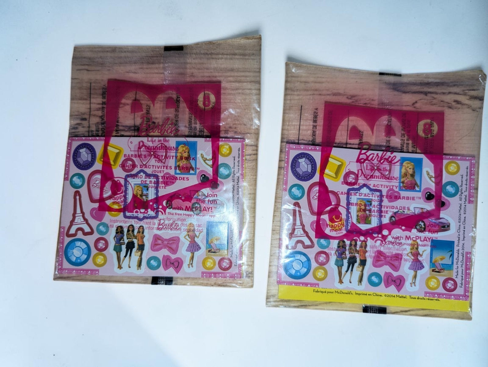 2002 McDonald's Happy Meal Barbie Toy "Life in the Dream" Collection, (10)