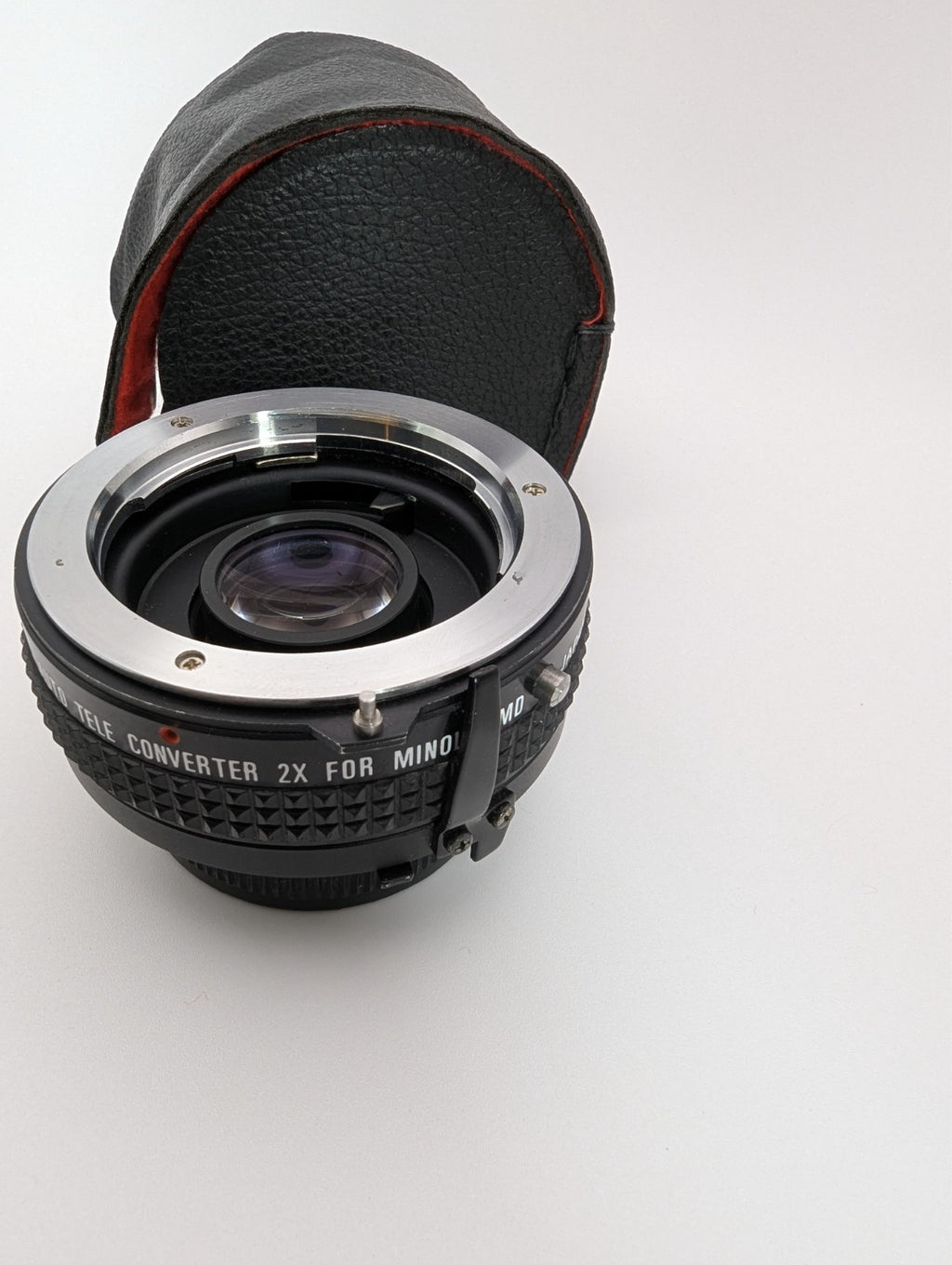 Vintage Imado Auto Tele Converter 2X for Minolta, Case Included
