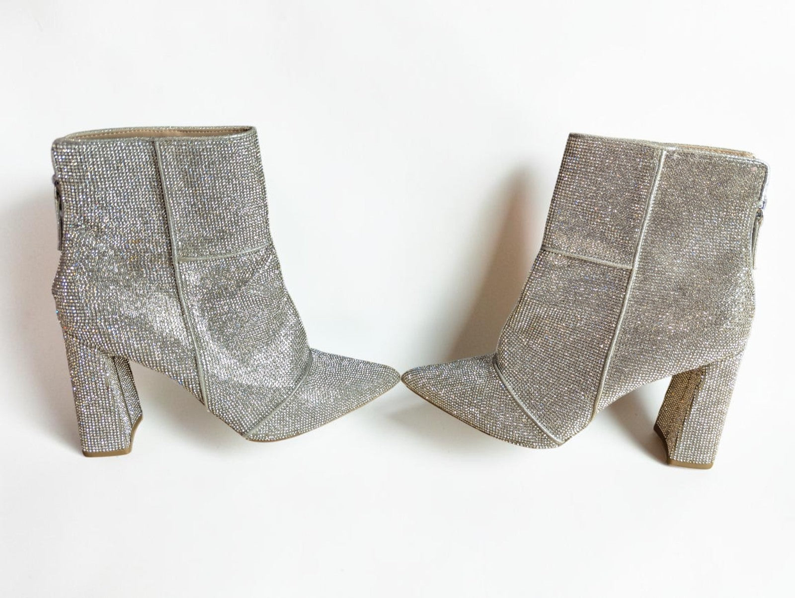 Steve Madden Women's Noticed-R Rhinestone Ankle Booties, Size 10