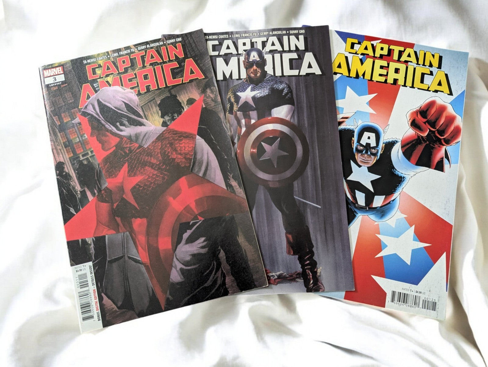 Captain America 2018 Comic Book Lot of 3-Great Condition