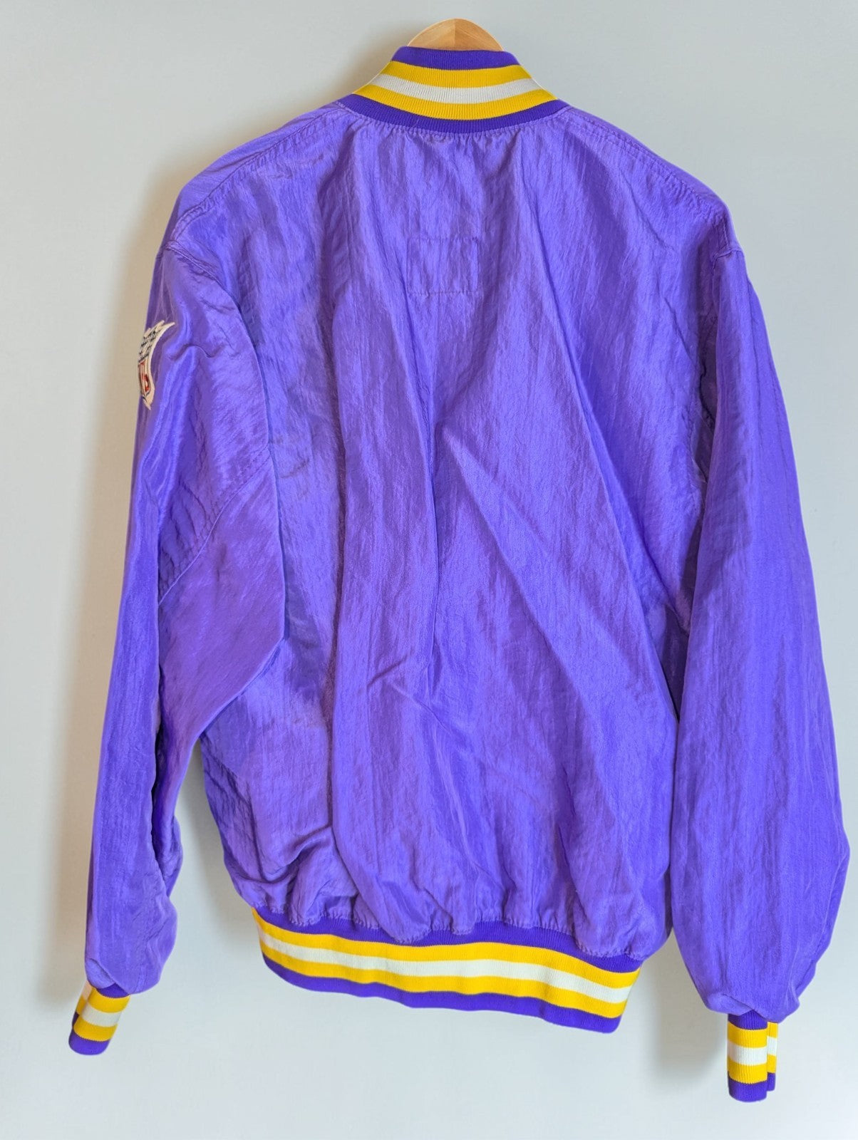 90s Minnesota Vikings Starter Pullover Windbreaker Jacket, Men's XL