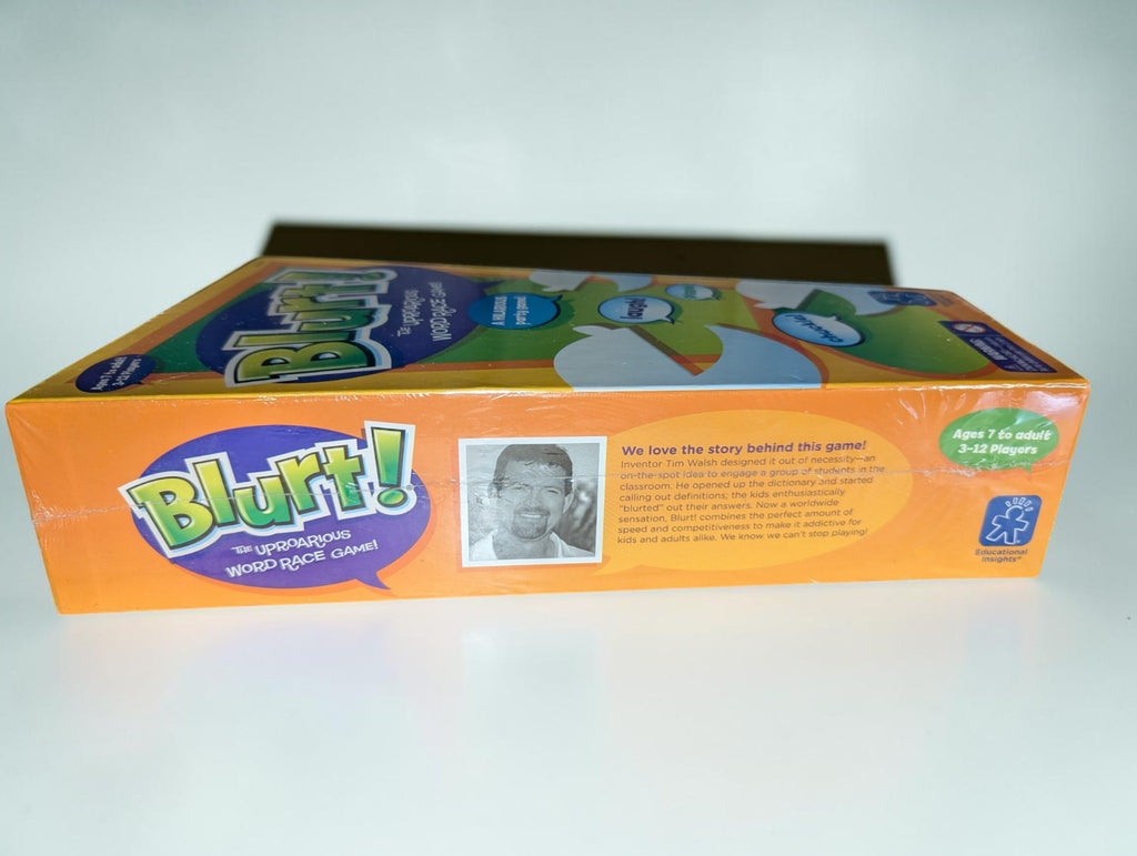 Educational Insights Blurt! Word Race Game, NIB