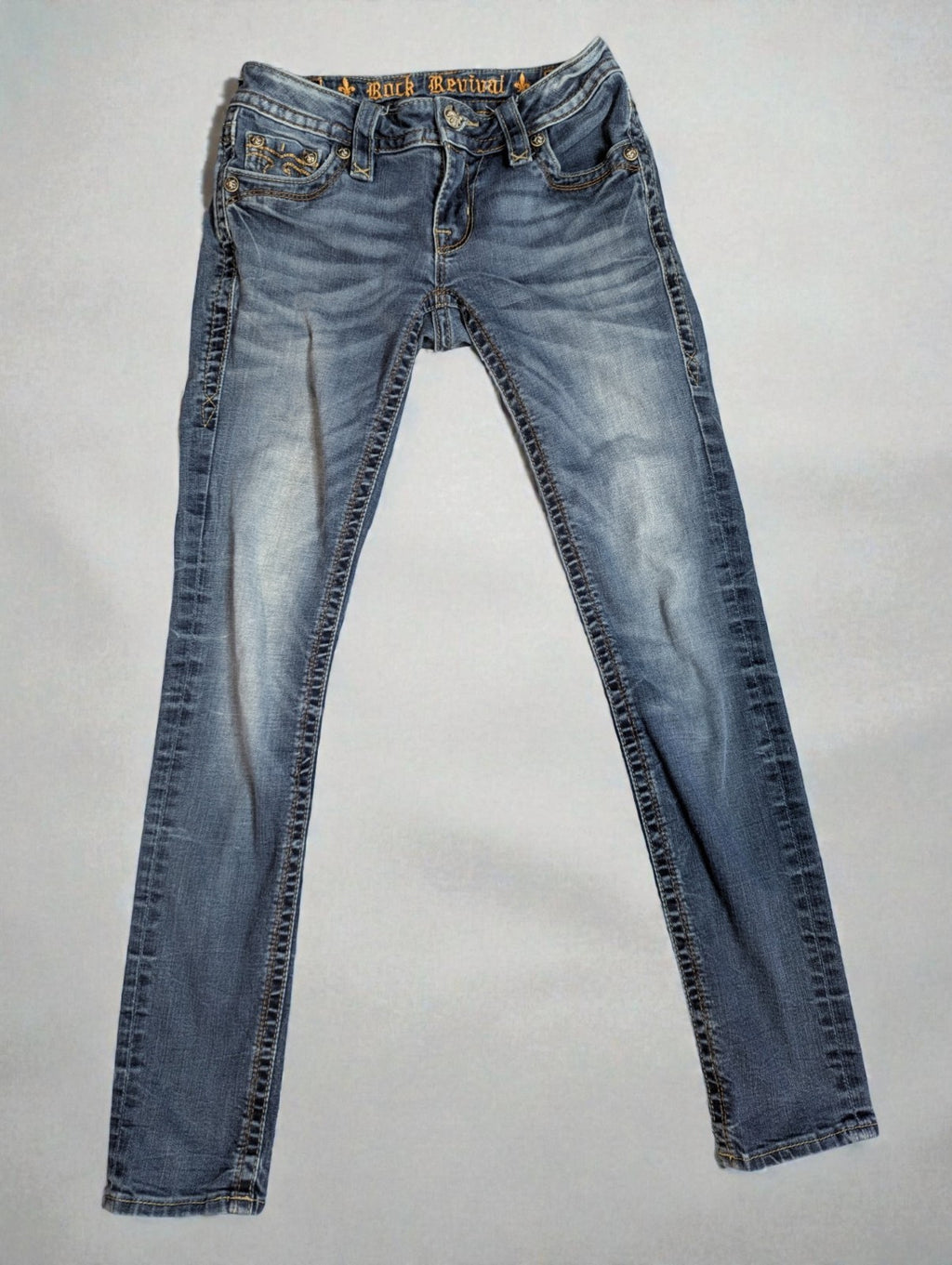 Women's Rock Revival Jeans "Jessica Skinny" Size 26