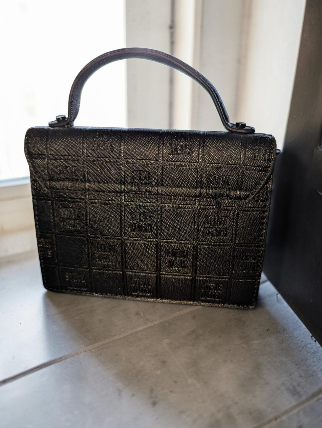 Steve Madden Black Handbag, Missing Adjustable Crossbody Strap