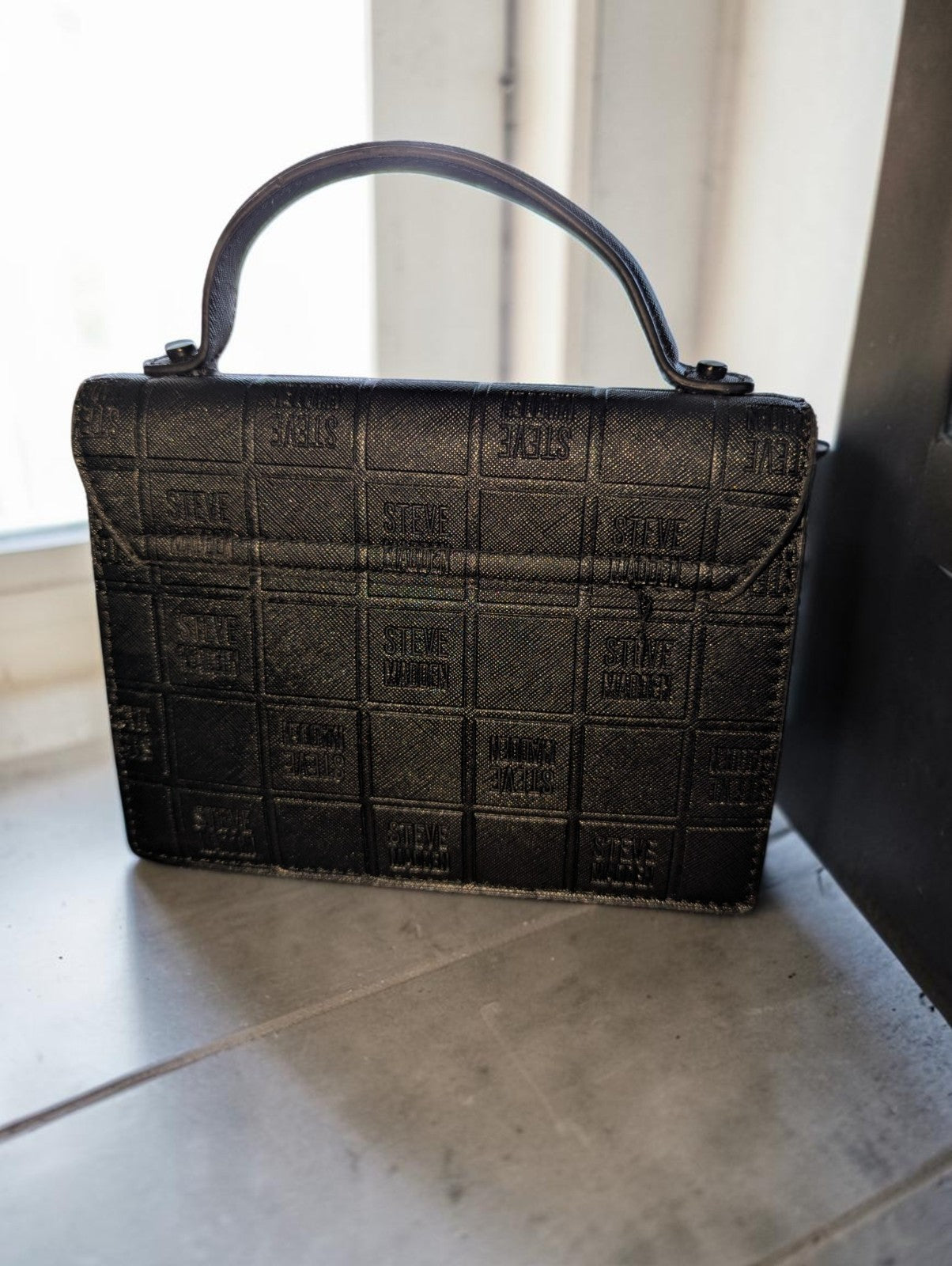 Steve Madden Black Handbag, Missing Adjustable Crossbody Strap