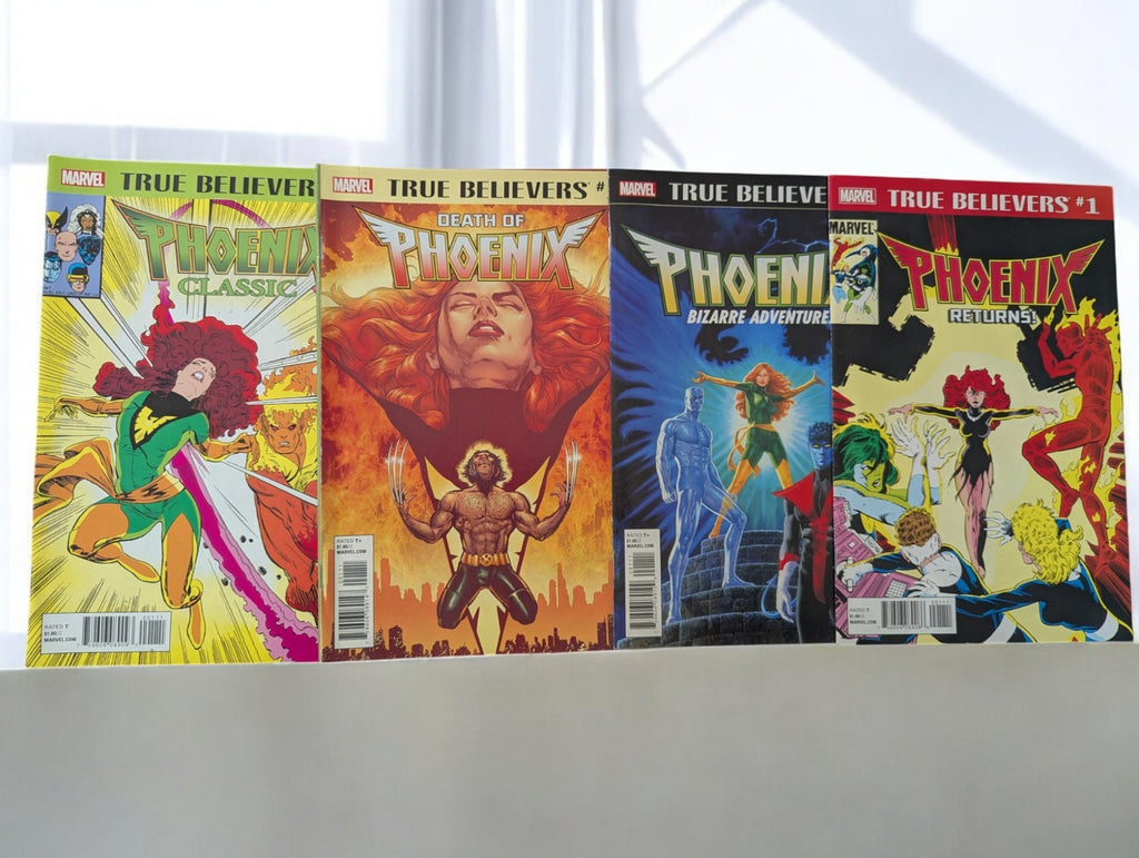 Marvel True Believers Comic Book Lot of 4- Phoenix 2017