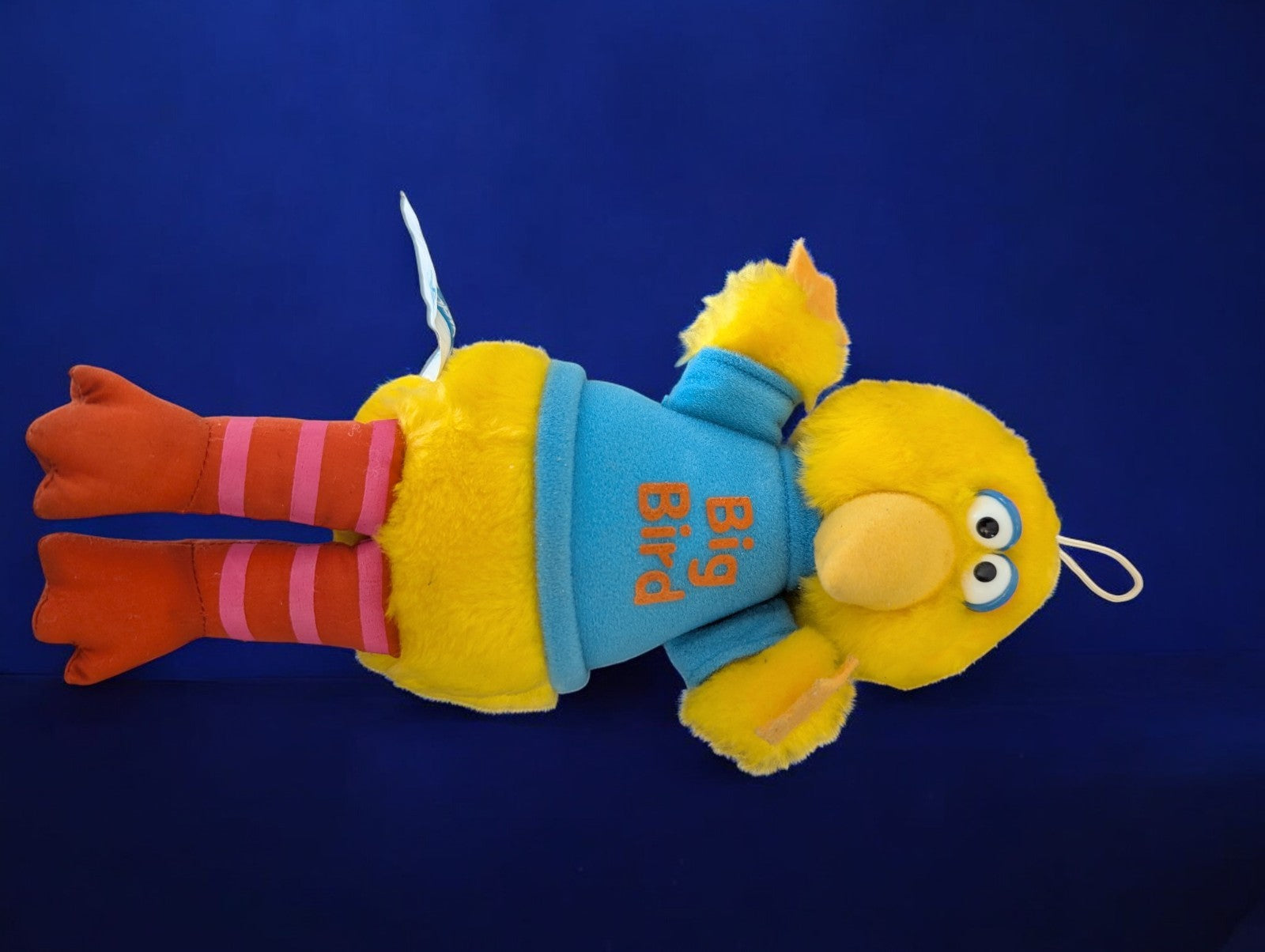 Vintage 1980s Playskool Sesame Street Toys (2)-Big Bird & Poppin' Pals