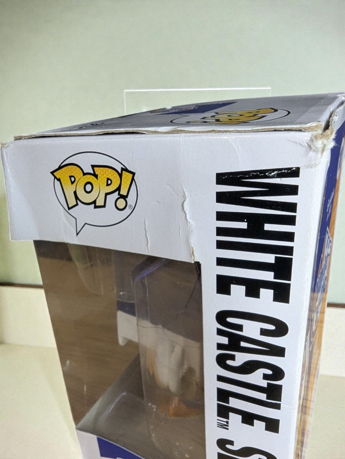 Funko Pop White Castle Slider #110, New in Box, Imperfect Box