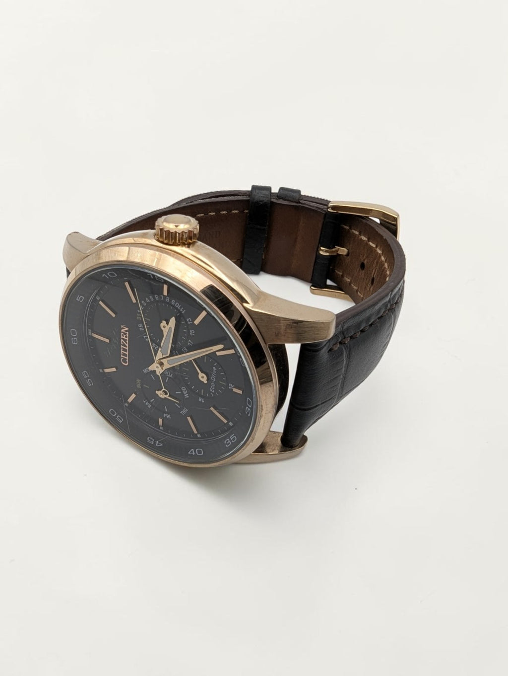 Citizen Men's Corso Eco-Drive Watch Model BU2013-08E, 10", Working Condition 