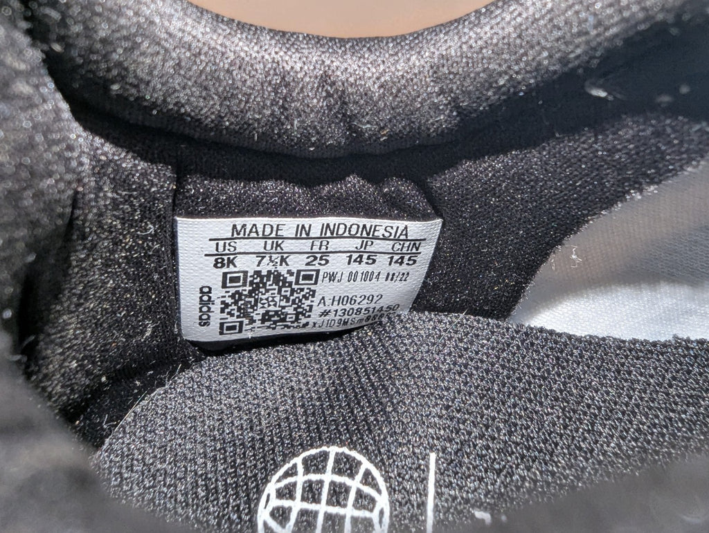 White Adidas Racer Toddler/Little Kids Shoes, Size 8K