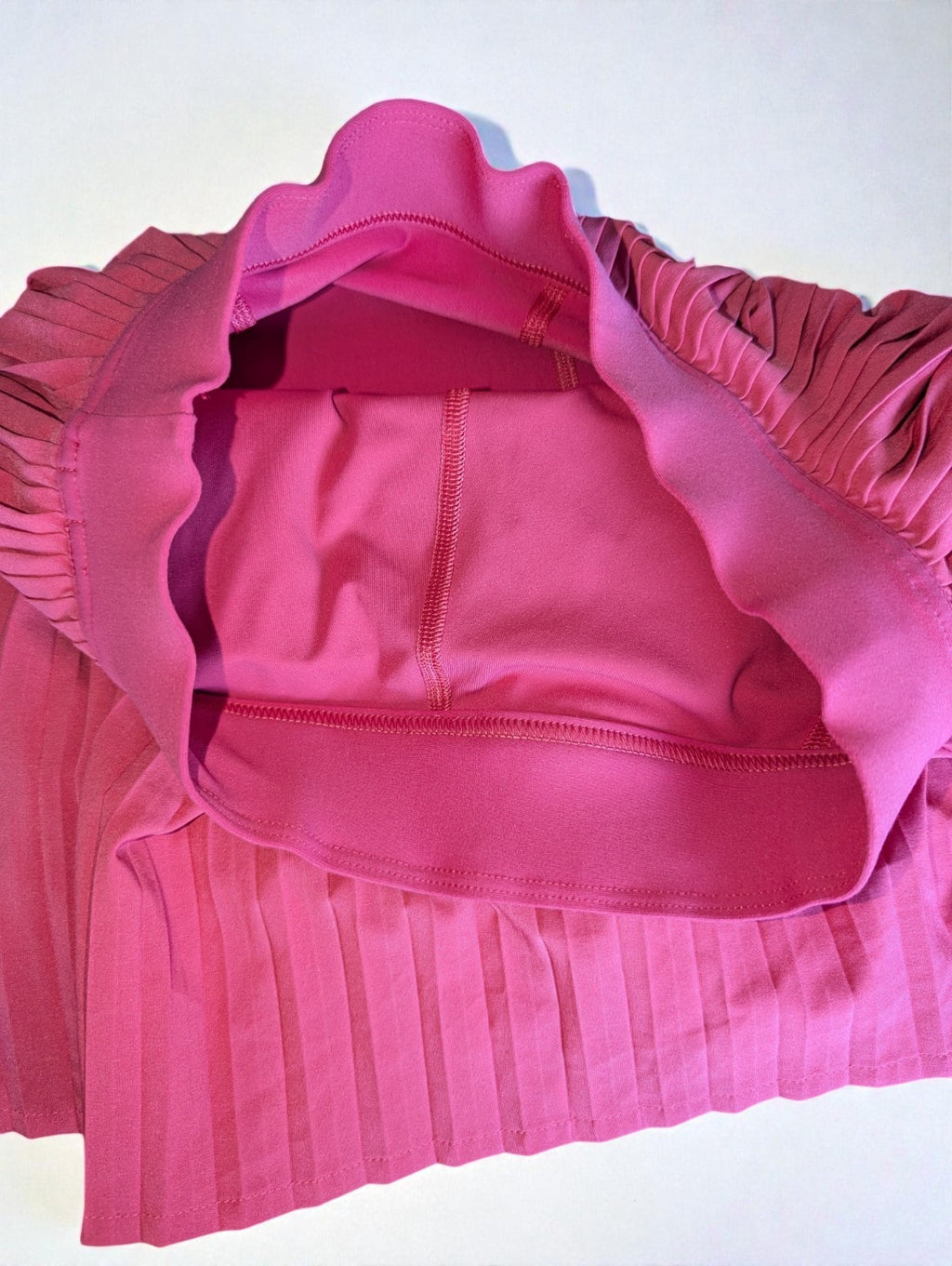 Lululemon Pink Varsity High-Rise Pleated Mini Tennis Skirt, Small