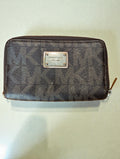 Michael Kors Jet Set Travel Continental Wallet, Brown Logo