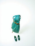 Vintage Dawn #8113 Green Fling Doll Outfit, Includes shoes