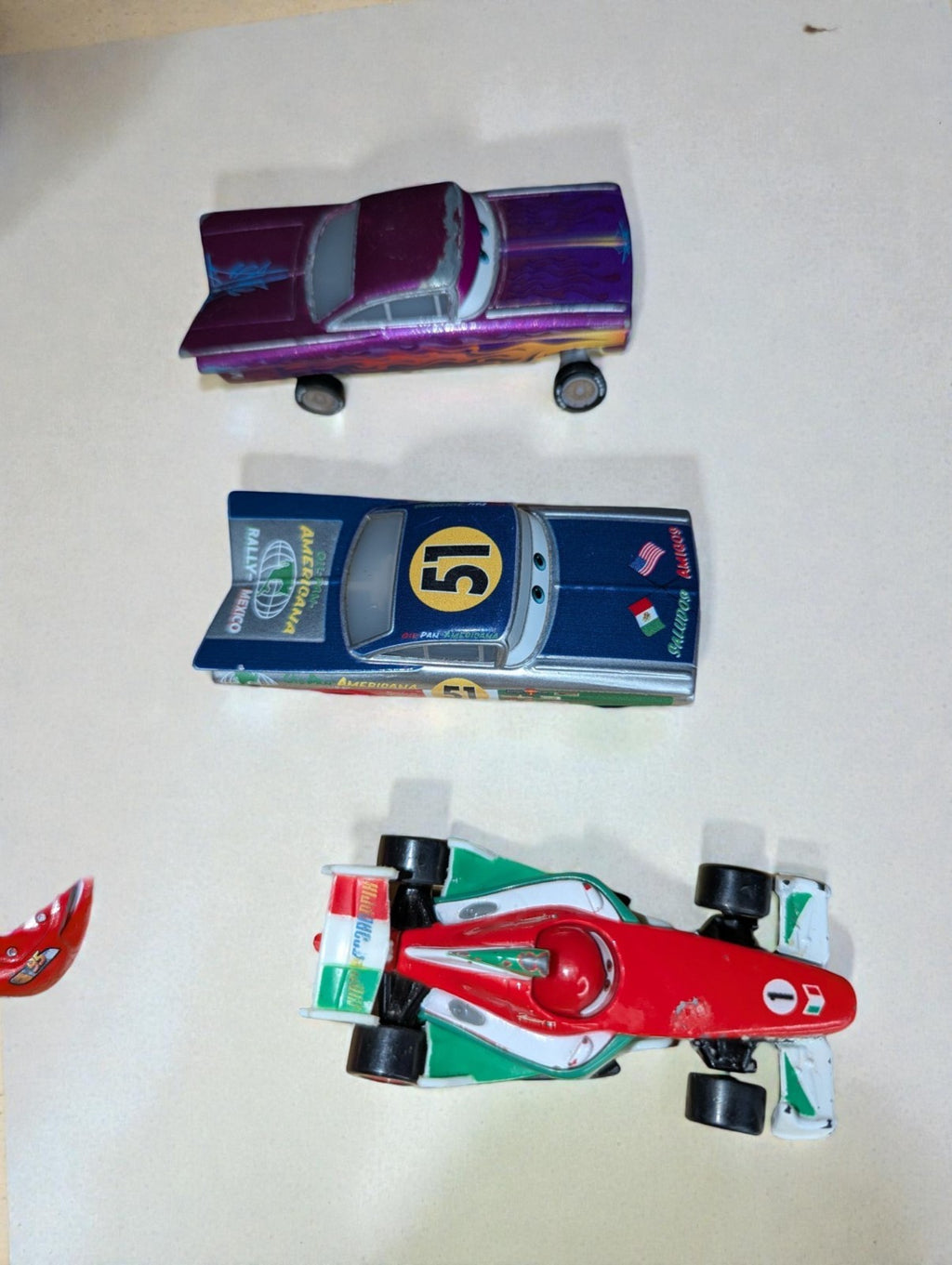 Collection of Disney Pixar Cars Die-Cast Vehicles 1:55 Scale, Lot of 13