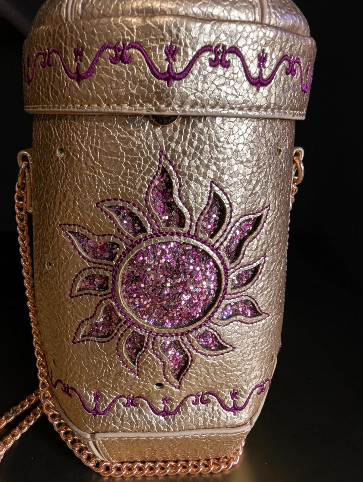 Danielle Nicole Disney Tangled Rapunzel Inspired Lantern Crossbody Bag, Light Up