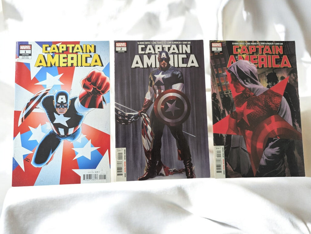 Captain America 2018 Comic Book Lot of 3-Great Condition