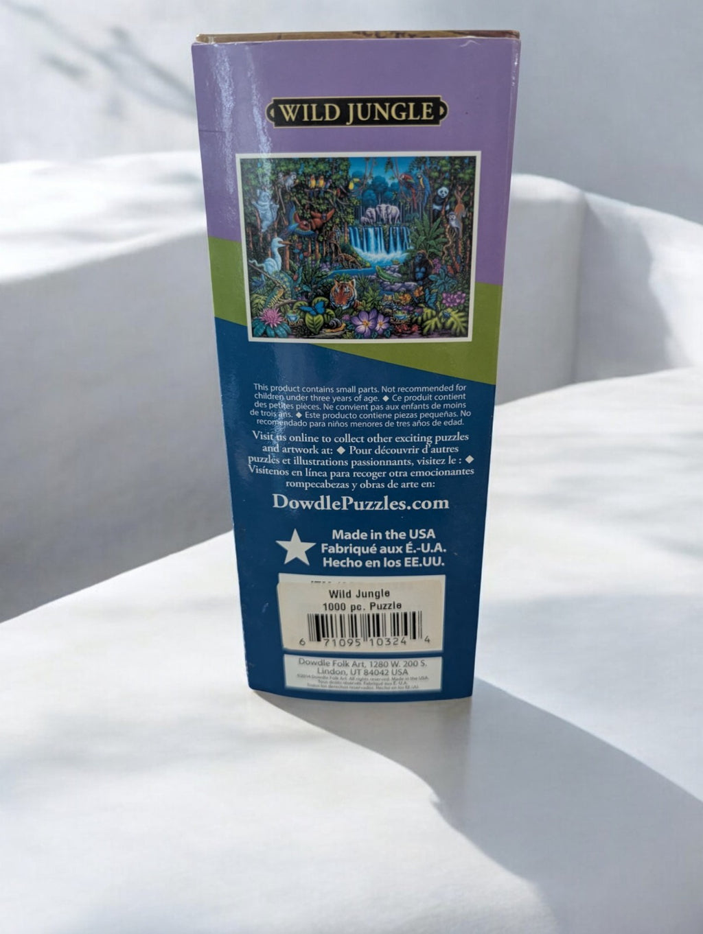 Dowdle "Wild Jungle" 1000-piece Jigsaw Puzzle