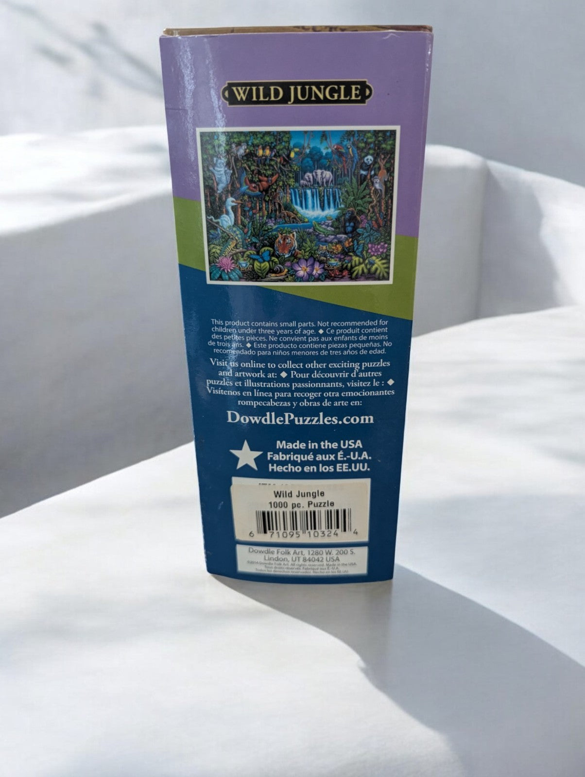 Dowdle "Wild Jungle" 1000-piece Jigsaw Puzzle