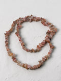 Puruvian Pink Opal Chip Bead Strand Necklace, 32"