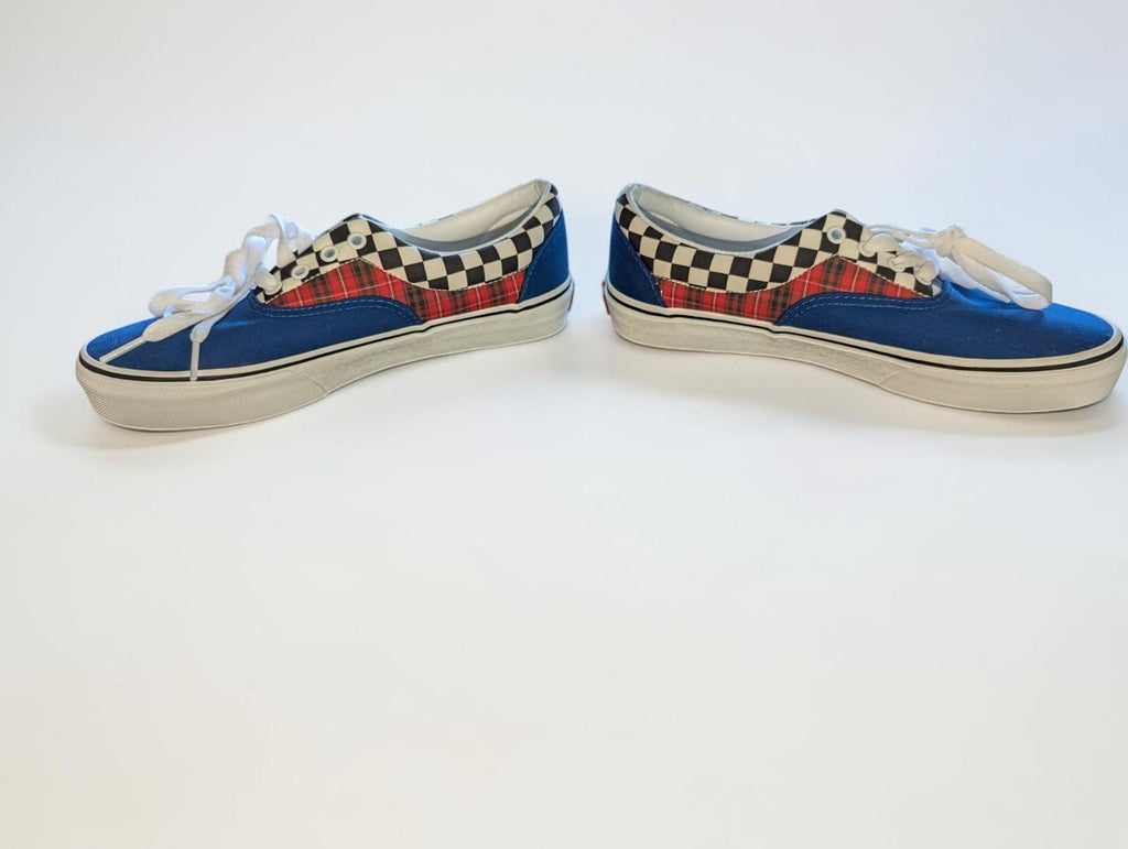 Vans Era Skate Shoes Plaid Checkerboard Colorway, Youth Size 5.5