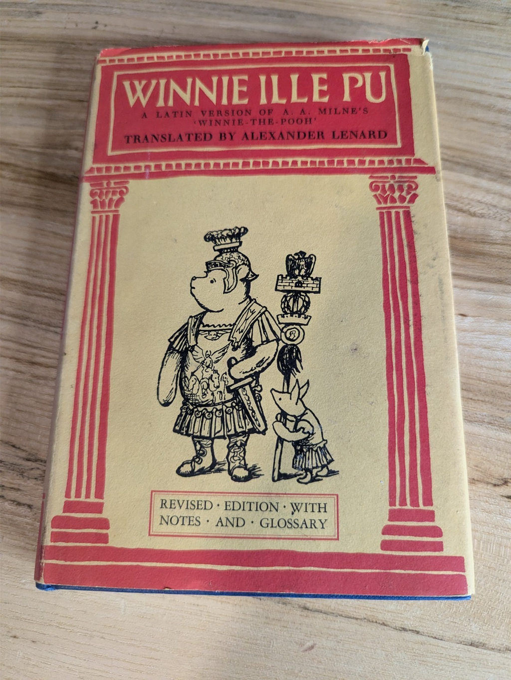 Vintage 1960s Winnie Ille Pu, Latin Translation, Hardcover
