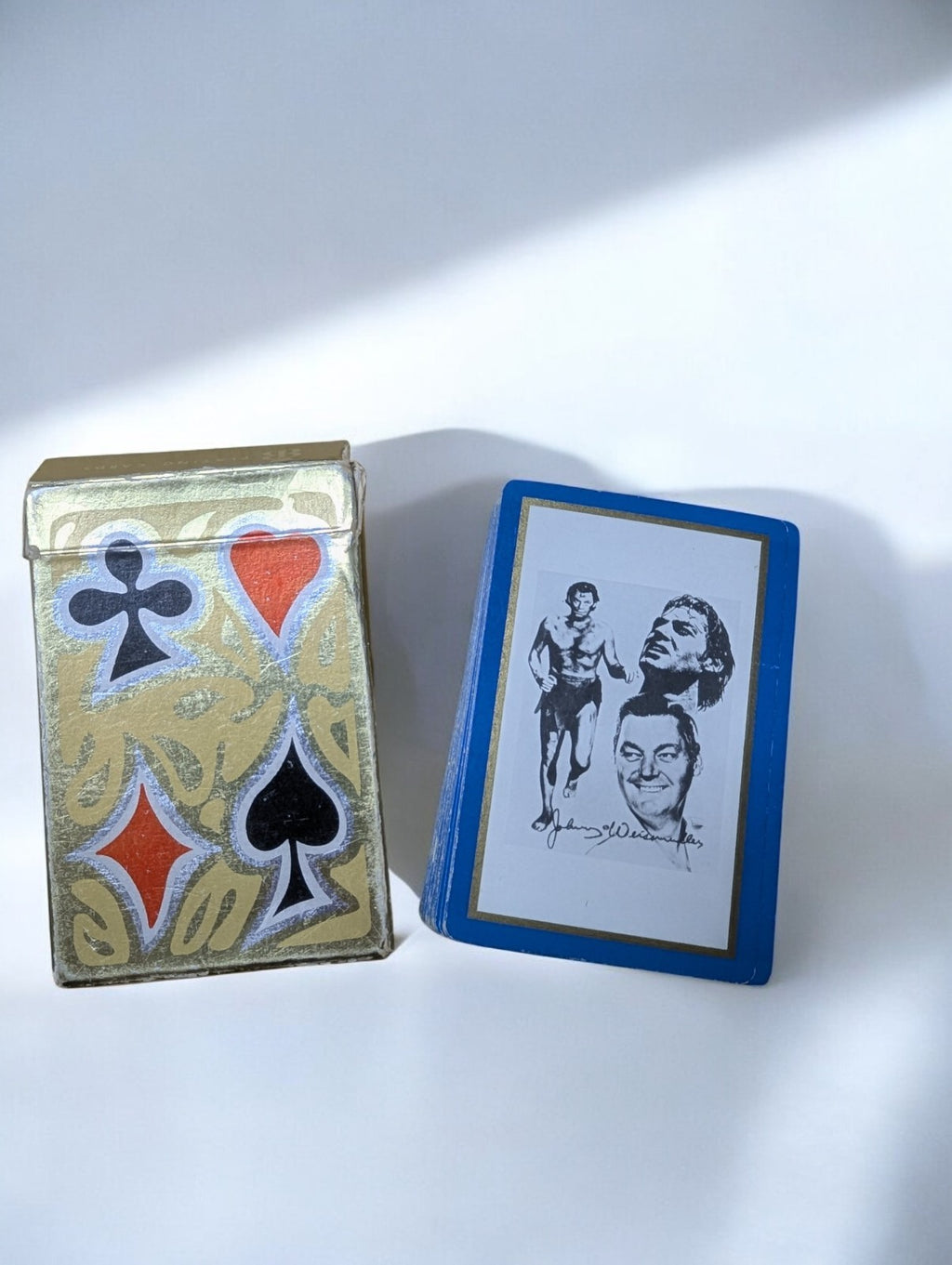Vintage Brown & Bigleow Tarzan Johnny Weismuller Playing Cards