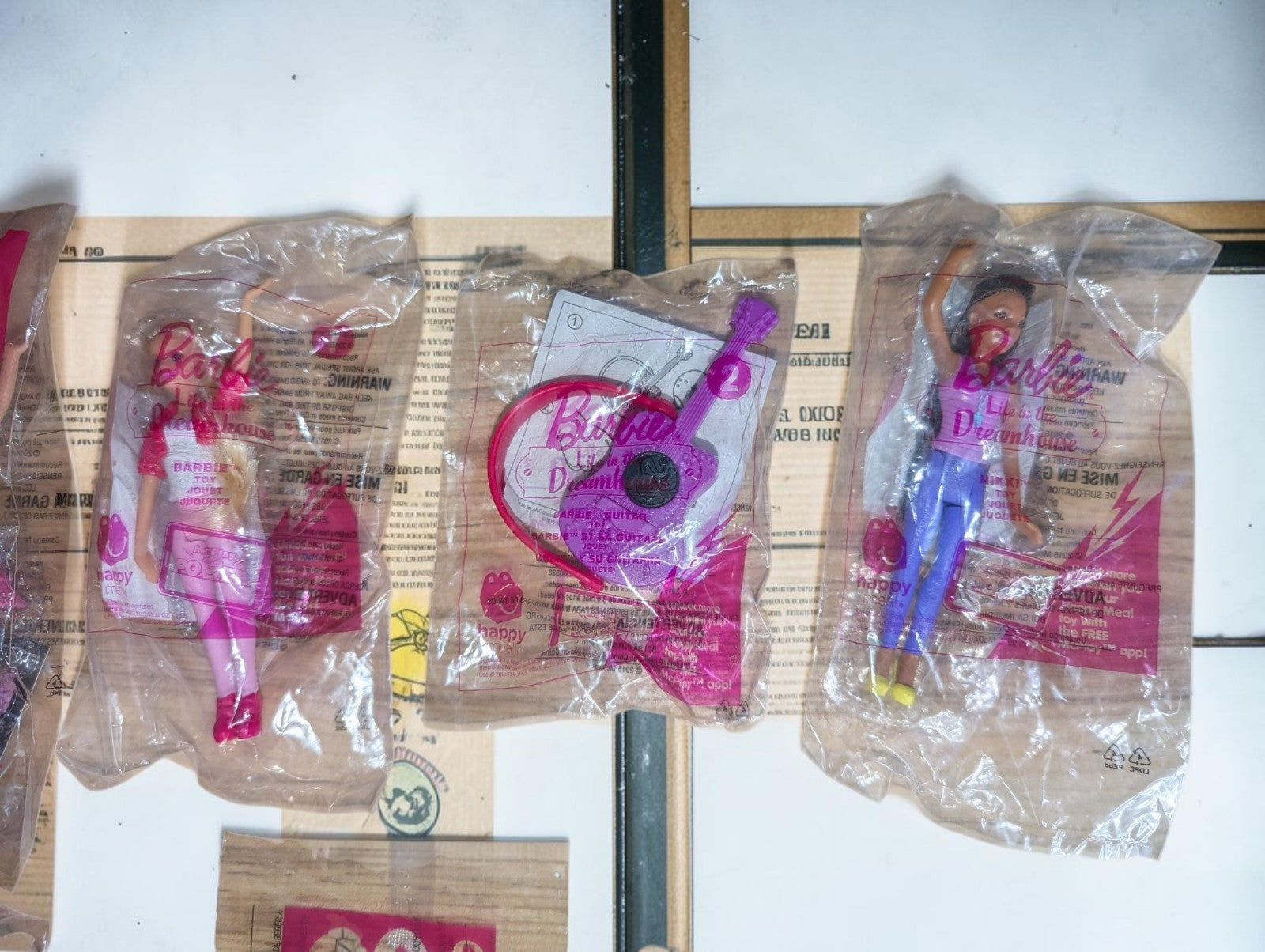 2002 McDonald's Happy Meal Barbie Toy "Life in the Dream" Collection, (10)