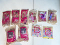 2002 McDonald's Happy Meal Barbie Toy "Life in the Dream" Collection, (10)