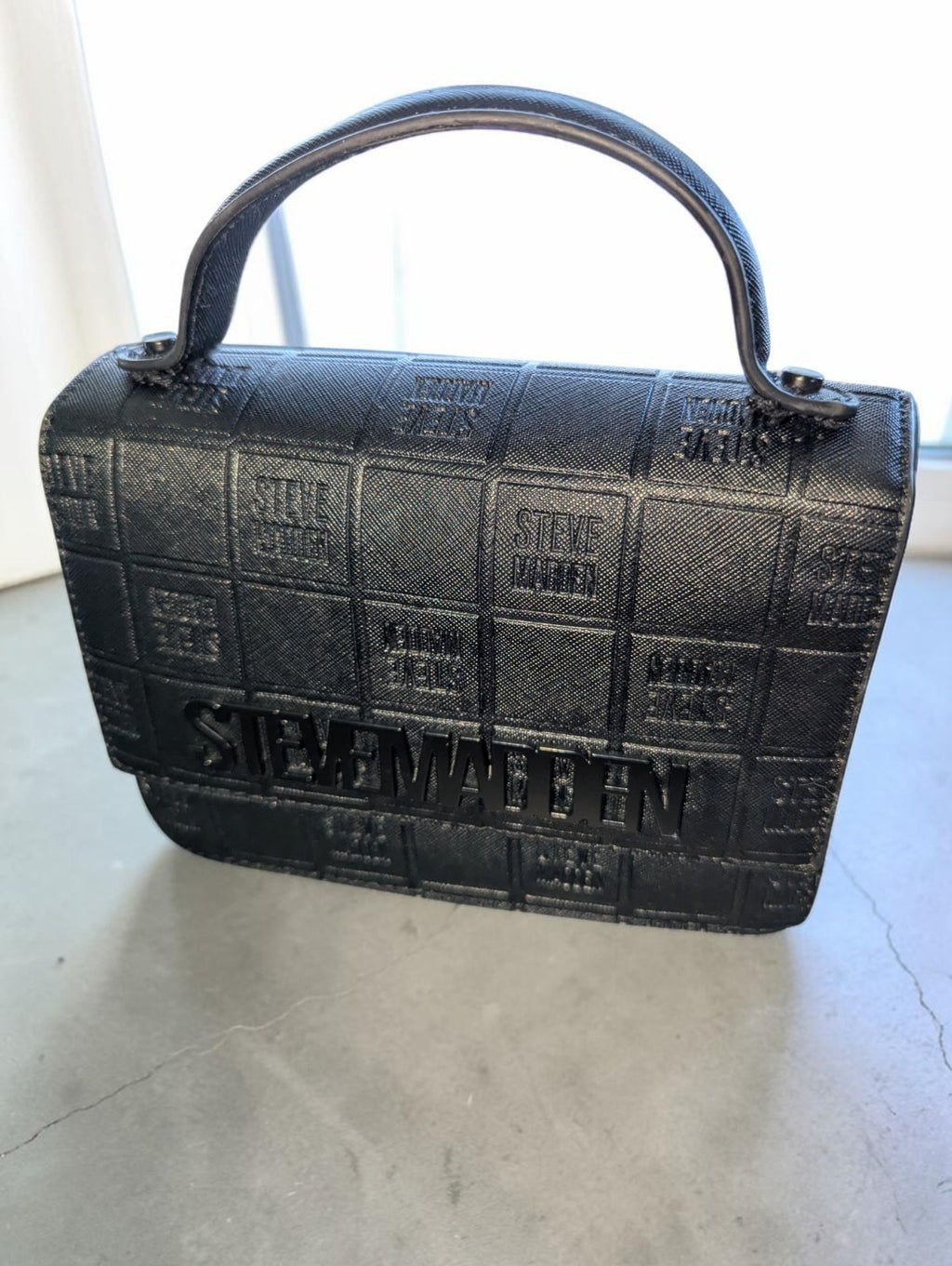 Steve Madden Black Handbag, Missing Adjustable Crossbody Strap