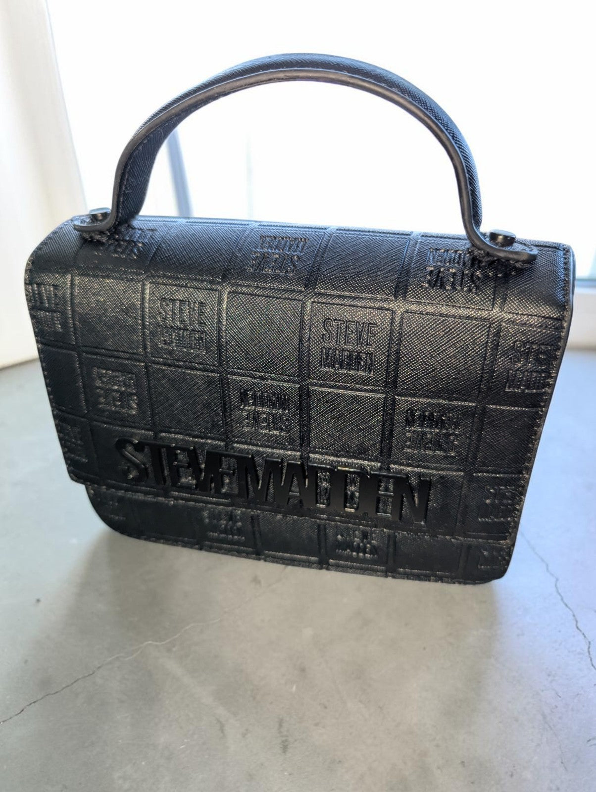 Steve Madden Black Handbag, Missing Adjustable Crossbody Strap