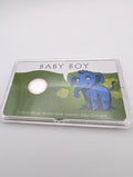1/10 oz Somalia Silver Elephant Coin, 2021 African Wildlife Series Newborn Card