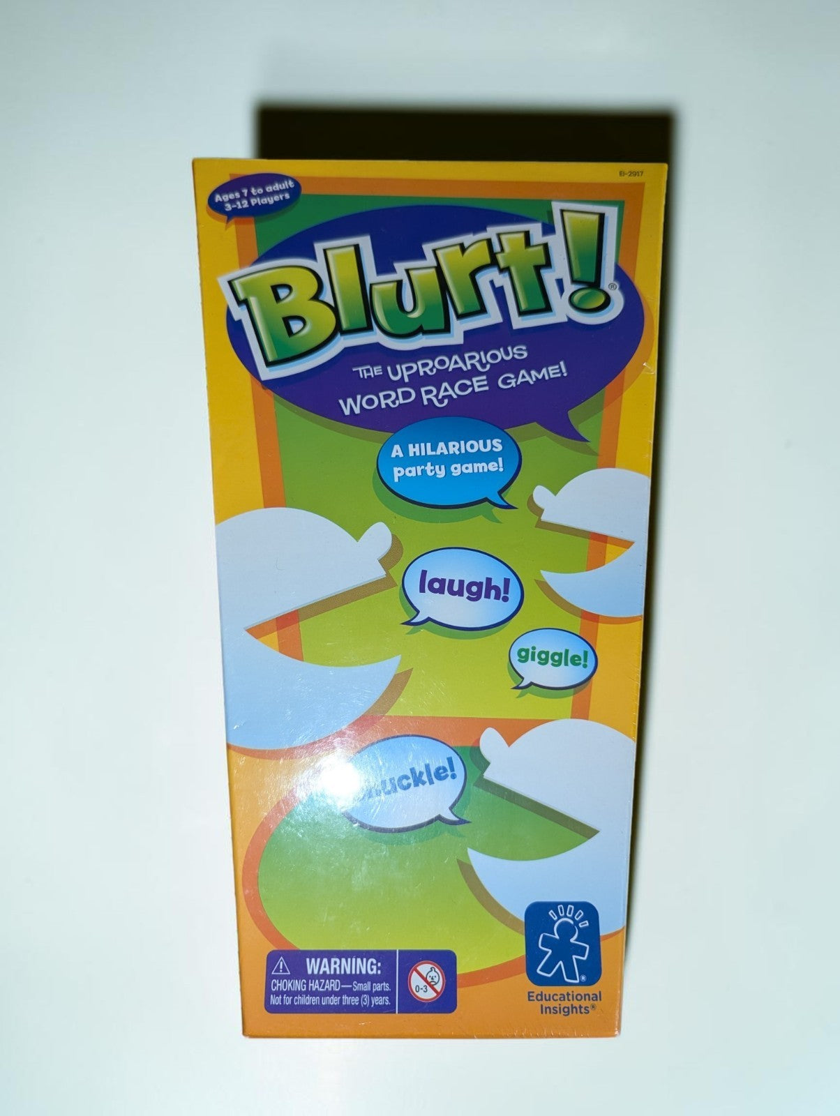 Educational Insights Blurt! Word Race Game, NIB