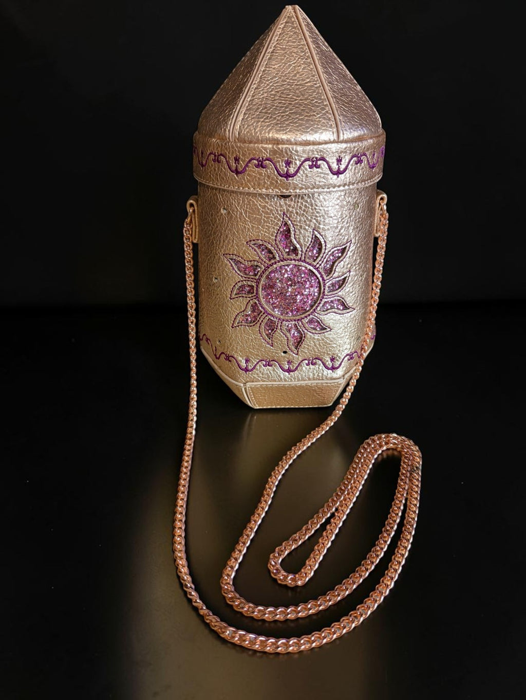 Danielle Nicole Disney Tangled Rapunzel Inspired Lantern Crossbody Bag, Light Up