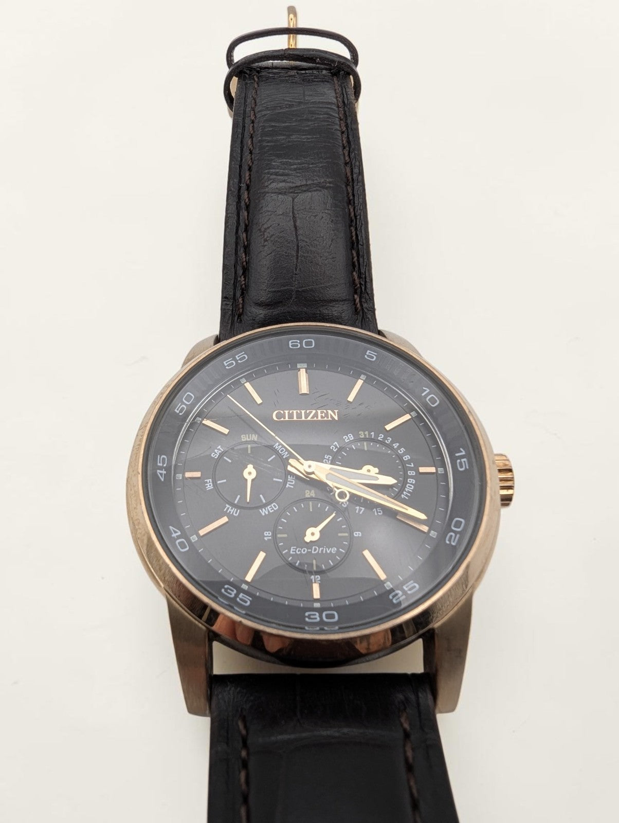 Citizen Men's Corso Eco-Drive Watch Model BU2013-08E, 10", Working Condition 