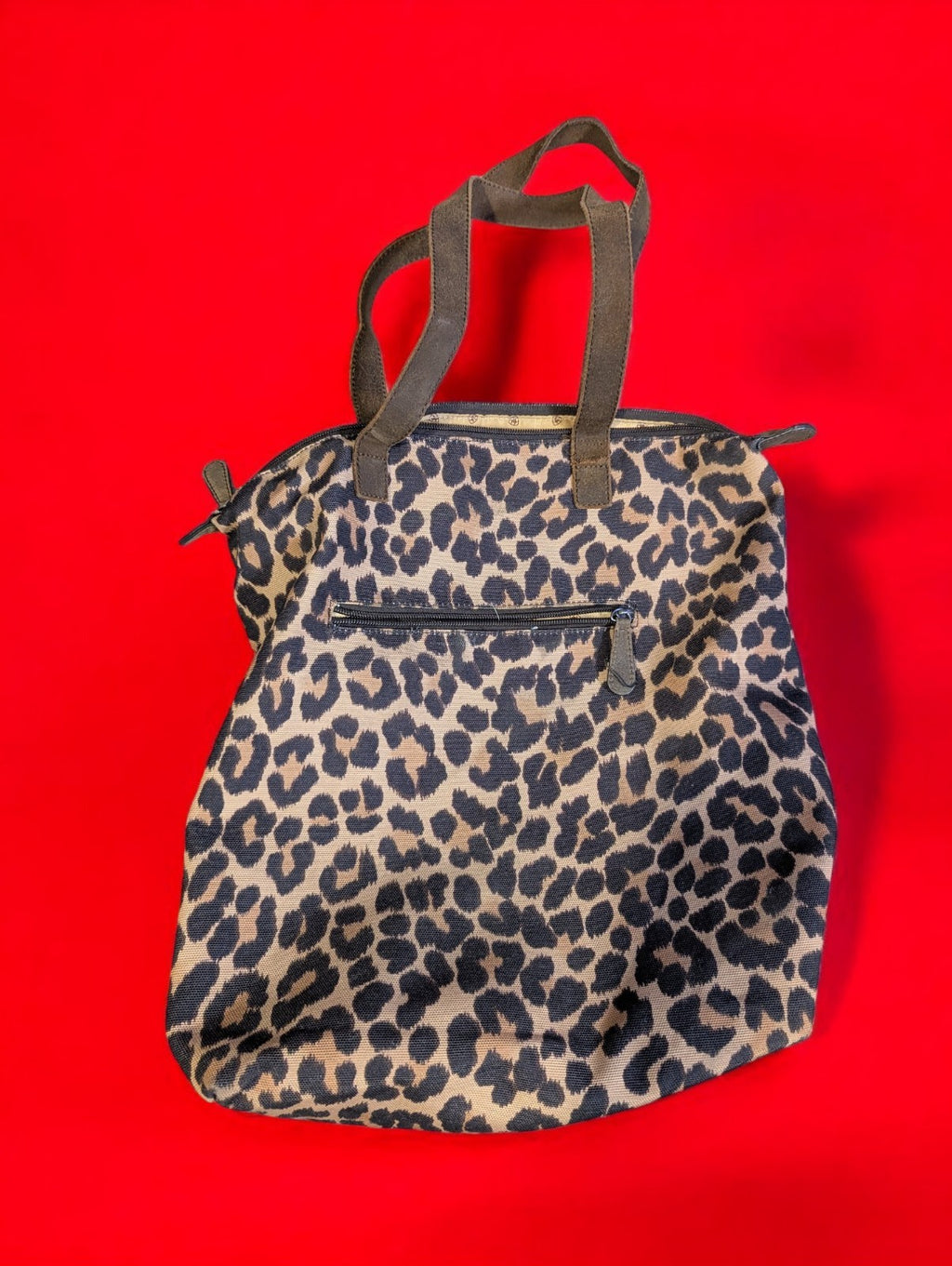 Ariat Leopard Print Nylon Tote Bag