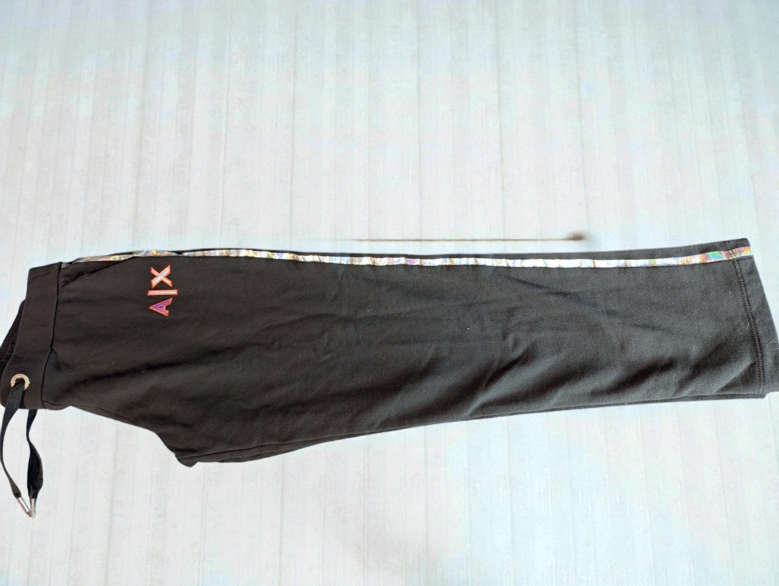 A|X Armani Exchange Women's Crew Neck Sweatshirt and Pants Tracksuit Set, Small
