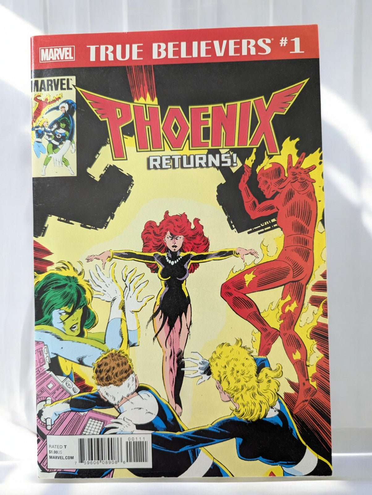 Marvel True Believers Comic Book Lot of 4- Phoenix 2017