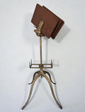 Antique Ornate Adjustable Dictionary/Bible Stand, Cast Iron Geo J Flanagan