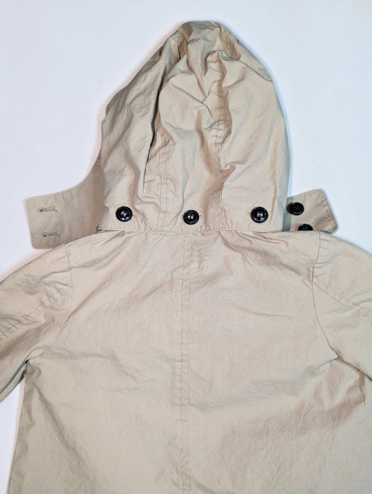 Burberry Kids' Trench Coat, Detatchable Hood, Iconic Nova Check Lining, 18 Month
