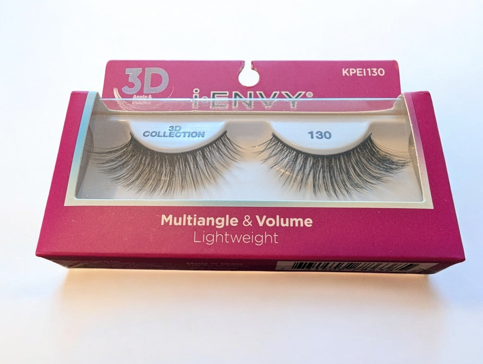 Kiss I-Envy 3D False Eyelashes Lot, 6 Unopened Boxes, 3 Varieties