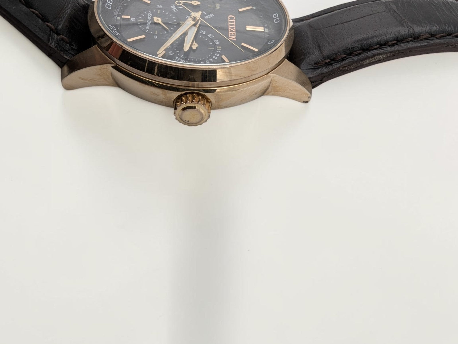 Citizen Men's Corso Eco-Drive Watch Model BU2013-08E, 10", Working Condition 