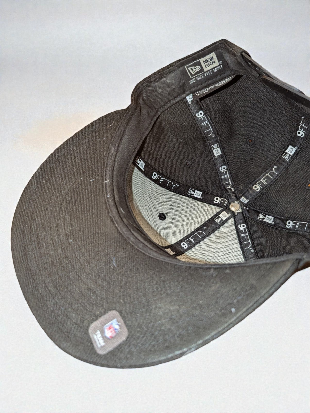 New Era Baltimore Ravens Black on Black 9Fifty Snapback Hat