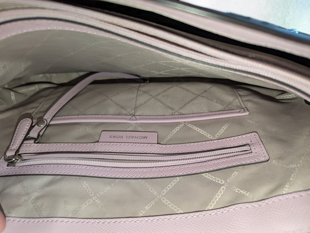 Michael Kors Voyager Large Saffiano Leather Tote, Powder Blush Pink