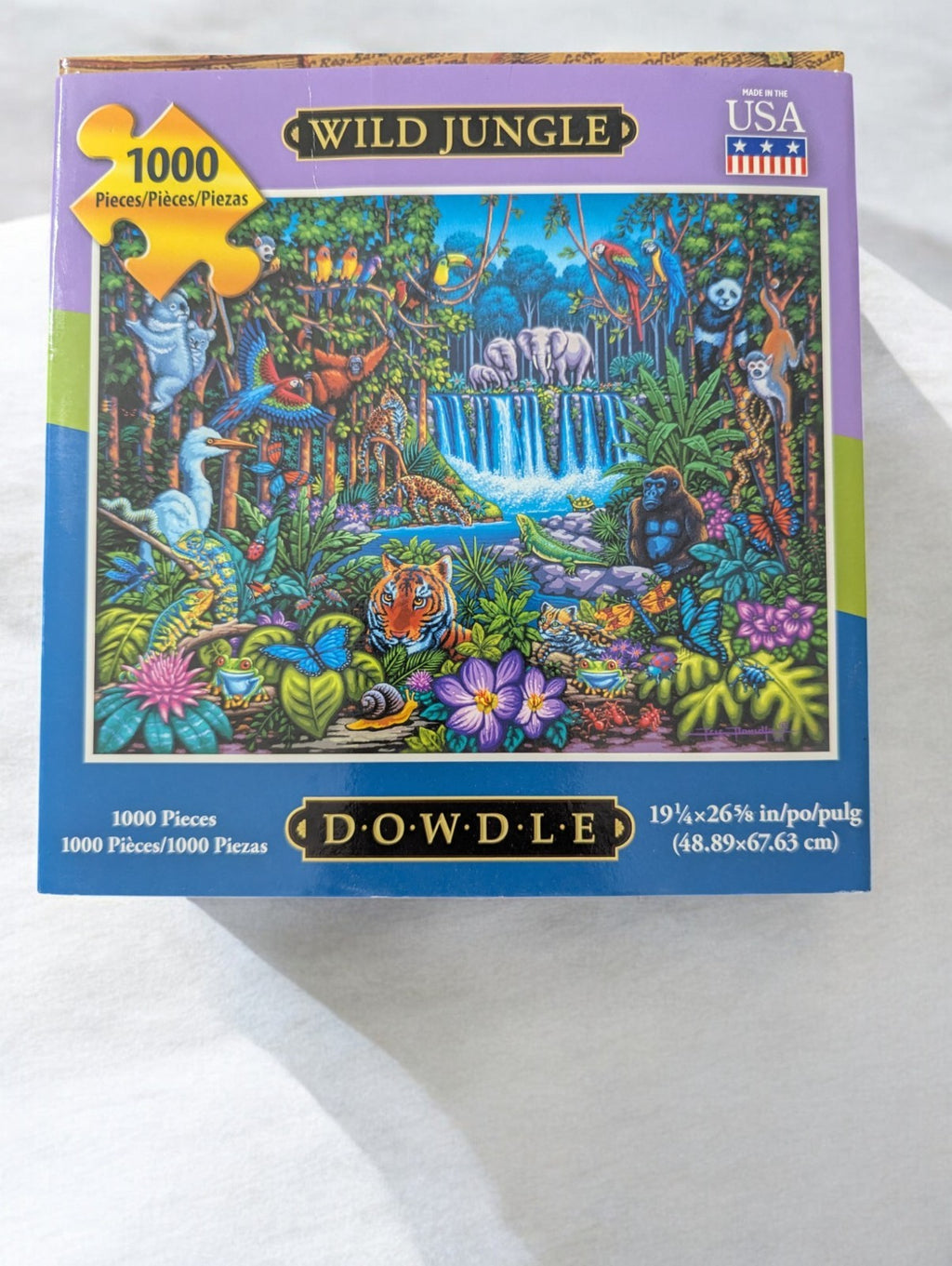 Dowdle "Wild Jungle" 1000-piece Jigsaw Puzzle