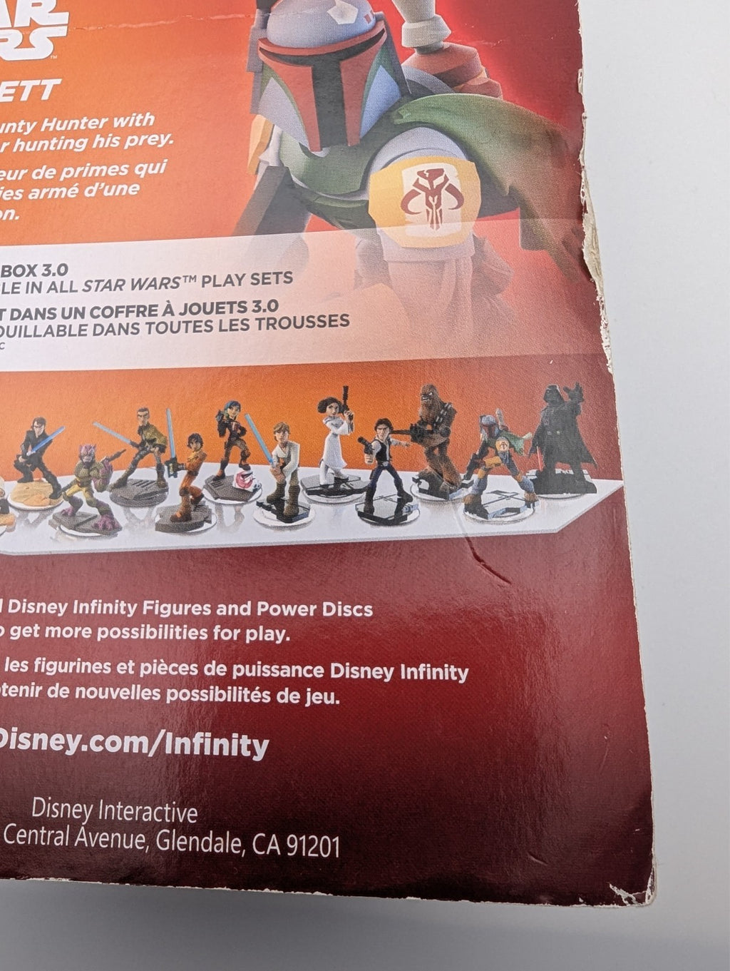Sealed Disney Infinity 3.0 Edition Star Wars Boba Fett Collectible Action Figure