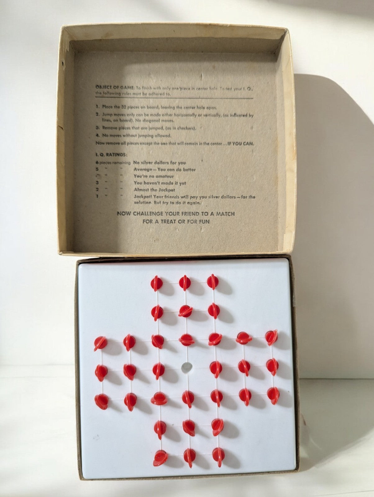 Vintage 1950s Dr.I.Q. Jump! Puzzle Game