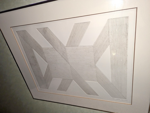 Bong Tae Kim 13/25 Hurum III W. Textured Lithograph Framed Artwork 29"x27.5"