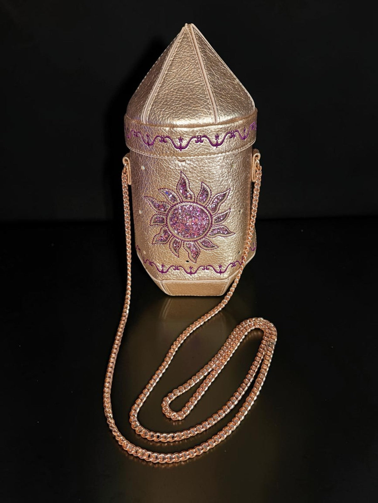 Danielle Nicole Disney Tangled Rapunzel Inspired Lantern Crossbody Bag, Light Up